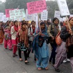 Protests After Death of Gang Rape Victim, New Delhi, India - 02 Jan 2013