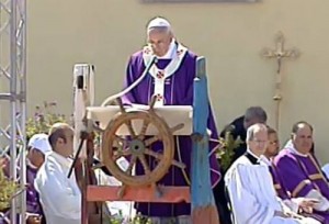 Francisco em Lampedusa -080713