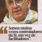 Francisco critica não-batismo de mães solteiras