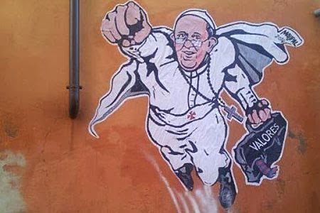 papaFrancisco superman